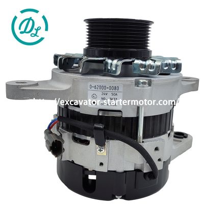 24V 50A 8-98092116-0 Baggeralternator 0-62000-0080 714/40523